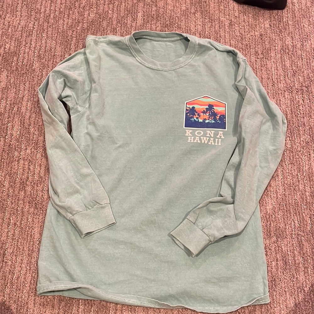 teal kona hawaii long sleeve